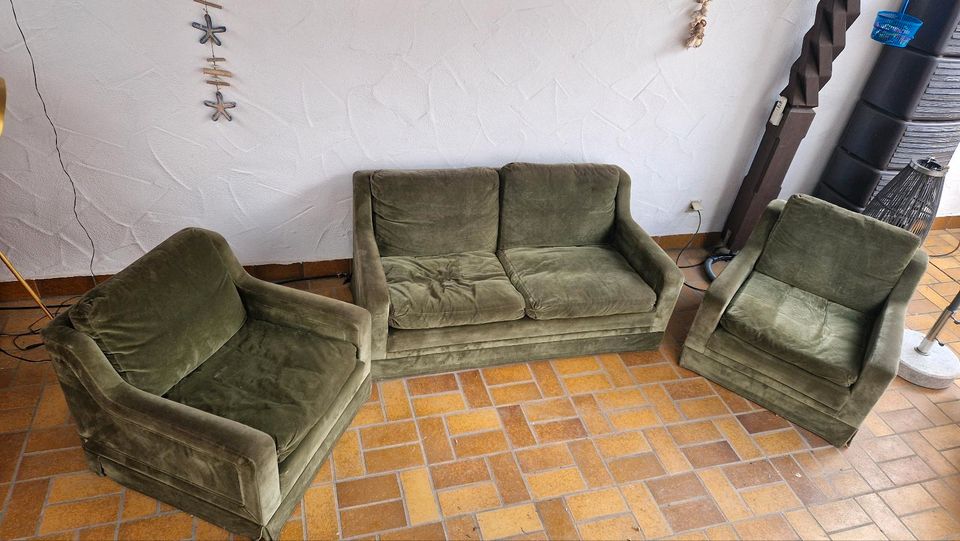 Sitzgruppe  Sofa Sessel in Großostheim