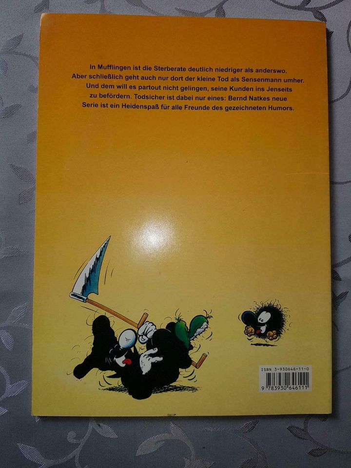 Comic "Der kleine Tod" von Natke. Edition B&K. 1.Auflage 1996 in Aglasterhausen