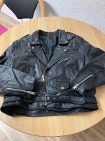 Motorrad Lederjacke - Gr. XXL / 54 - schwarz Baden-Württemberg - Graben-Neudorf Vorschau