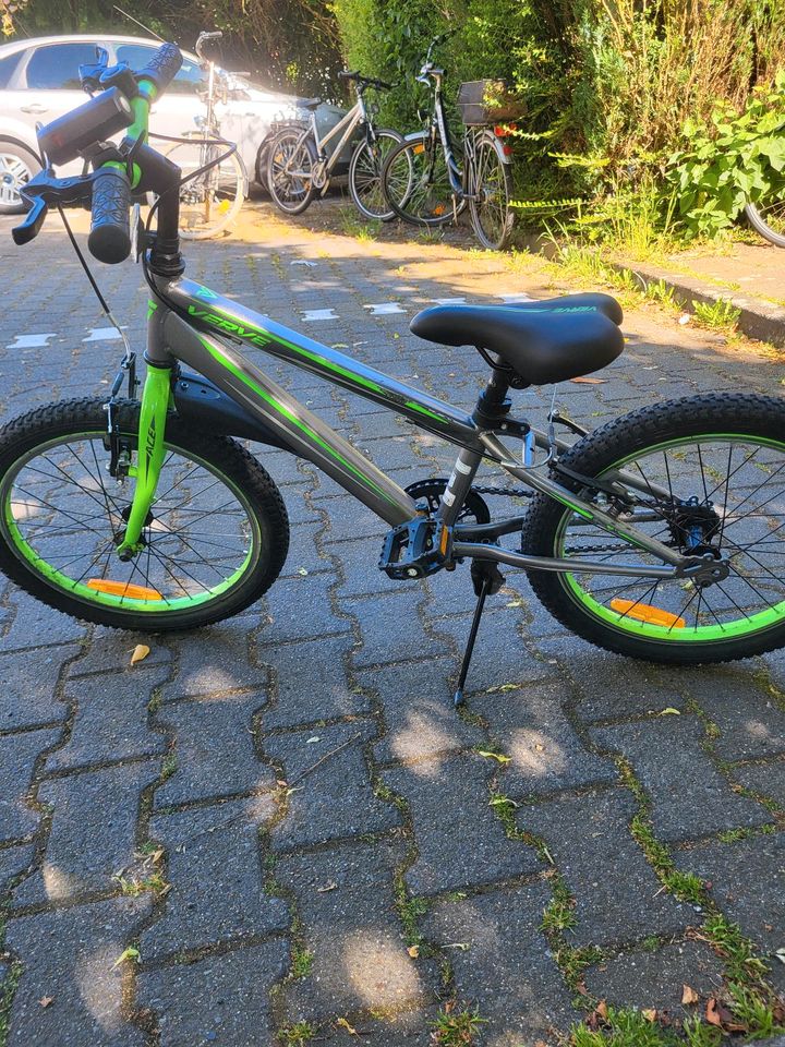 Kinderfahrrad Verve ACE silbergrau/neongrün in Gievenbeck