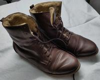 Winterschuhe Vintage Stiefeletten Kunstleder 37 38 Sachsen - Hartenstein Vorschau