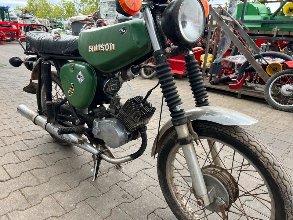 Simson S50 S50B1 1978 3-Gang Moped Mofa Roller B175 in Osterweddingen