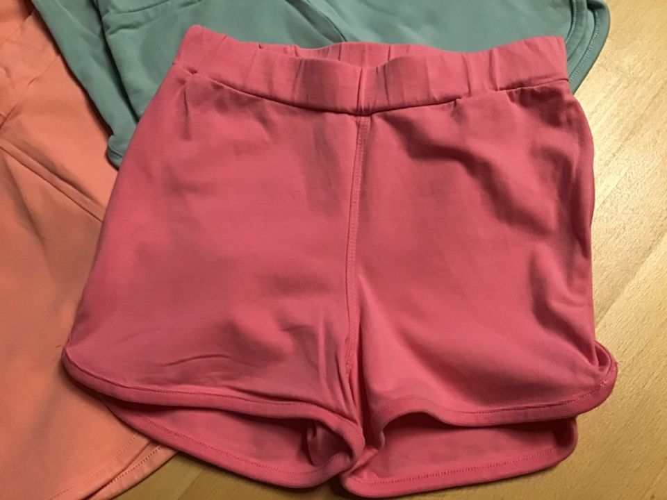 Gr. 98 Shorts name it lachs pink türkis/blau Zwillinge in Kempen