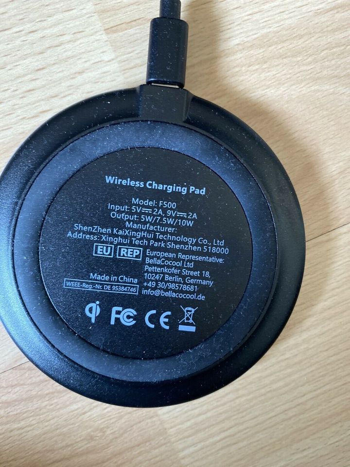 Wireless charging Pad/Handy aufladen/Zubehör in Enkenbach-Alsenborn