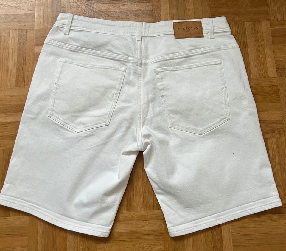 Shorts Jeans weiß Gr.XXL Selected Homme in Langen (Hessen)