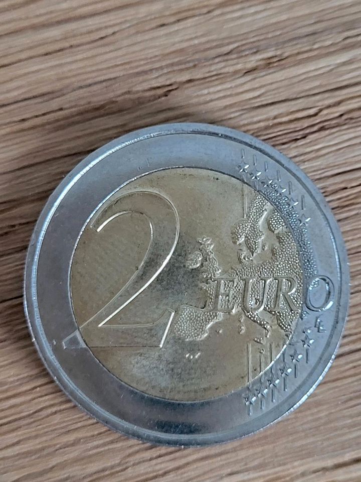 2 Euro Münze RF 2022 Frankreich in Gau-Bickelheim