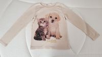 H&M Langarmshirt Longsleeve beige creme Welpe Katze Hund 110/116 Münster (Westfalen) - Centrum Vorschau