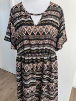 Boho-Midikleid mit Ethno-Muster und Cut-Out-Detail Nordrhein-Westfalen - Recke Vorschau