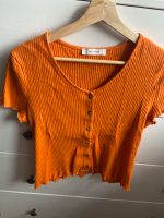 T-Shirt orange mit Knöpfen Baden-Württemberg - Kandern Vorschau