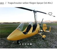 Maydays Gutschein Tragschrauber selber fliegen Speyer (45 Min.) Rheinland-Pfalz - Frankenthal (Pfalz) Vorschau