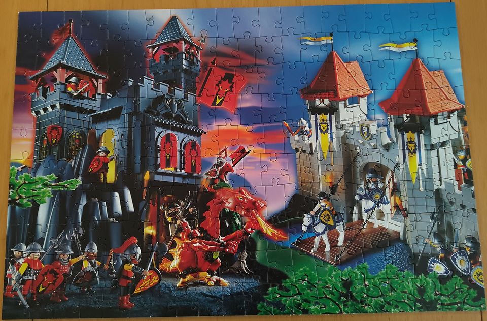 Playmobil Puzzle Ritter&Drachen 200 Teile incl. Figur in Wachau