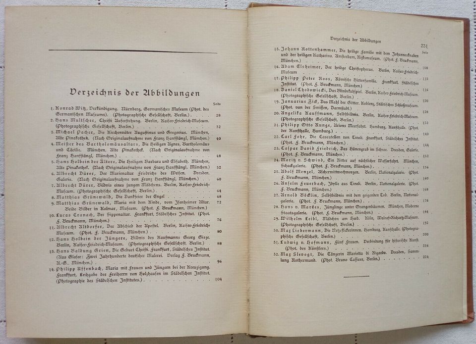 Buchreihe von 1920, Deutsche Kunst, zwei Bände in Neckargemünd