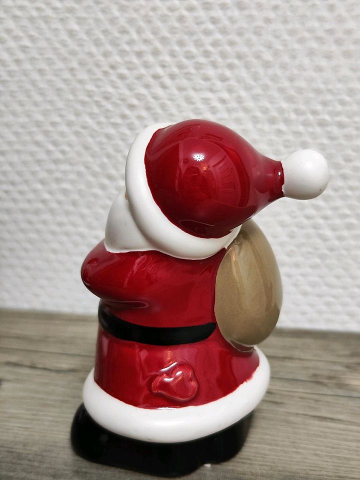 Schöner Deko Weihnachtsmann / Nikolaus mit Geschenksack- Leonardo in Höxter