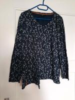 Gina, Langarmshirt, Shirt, Gr. 50 / 52, dunkelblau, Blumen Bielefeld - Bielefeld (Innenstadt) Vorschau