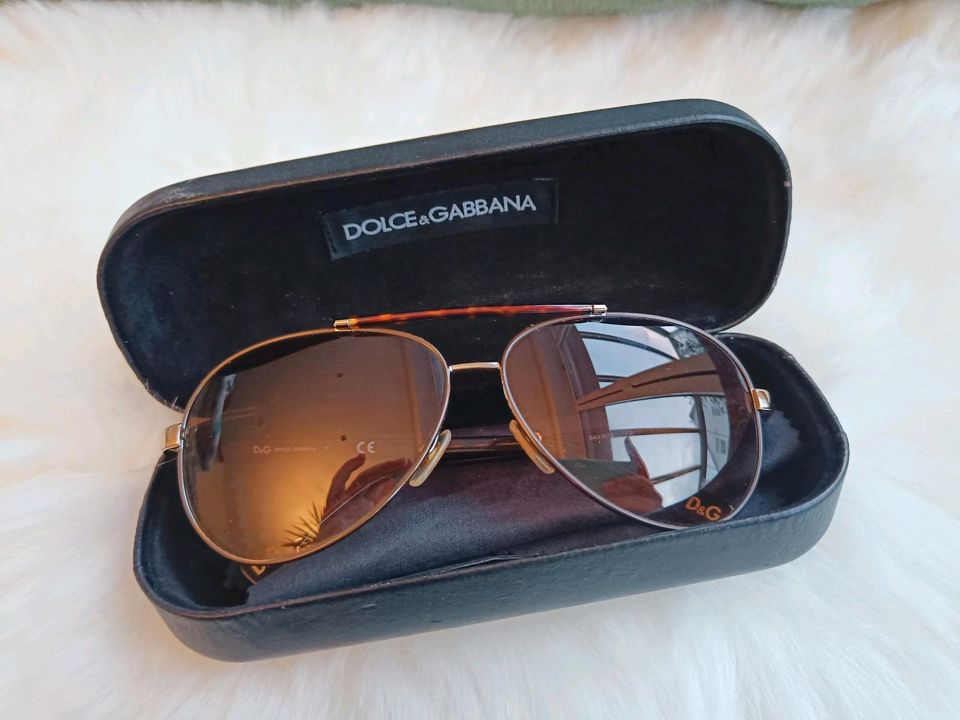Originale D&G Sonnenbrille / Pilotenbrille NP 170€ in Dürnau