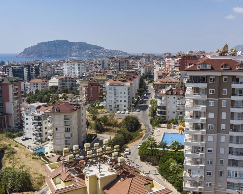 TÜRKEI - 1+1 voll möblierte Wohnung in Alanya Cikcilli - Meer- und Burgblick! in Frankfurt am Main