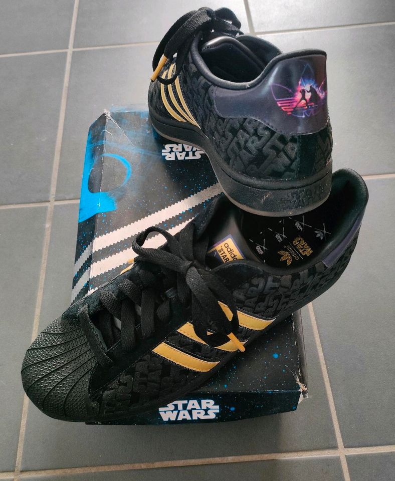 Adidas Superstar II Star Wars Black1 Gr.46 in Frankenthal (Pfalz)
