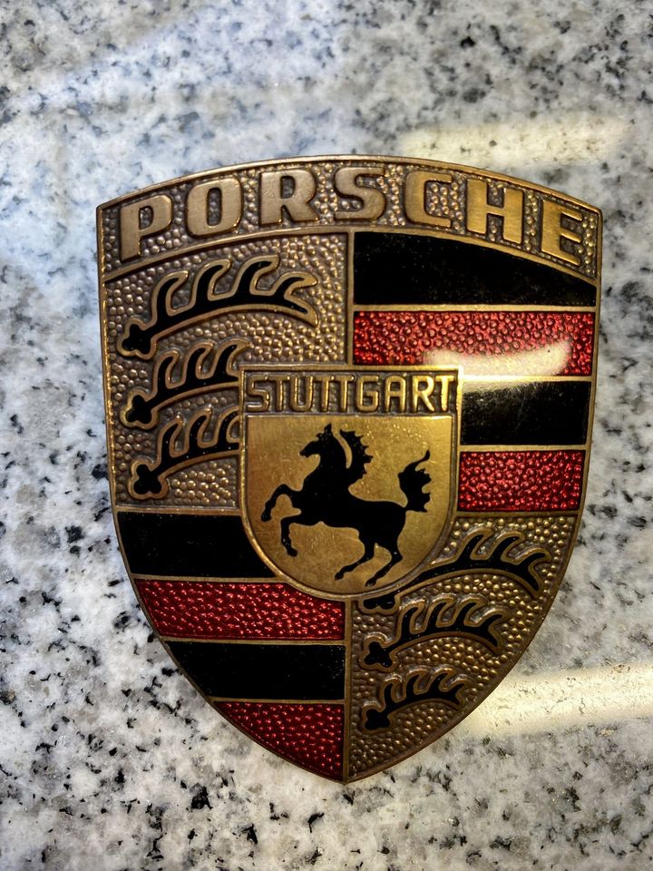 Porsche Emblem Wappen Haubenwappen 90155921020 NEU 90155921026 in Frankfurt am Main