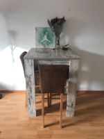 Holz Optik Stehtisch mit vier passenden Stühlen Nordrhein-Westfalen - Kamp-Lintfort Vorschau