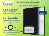 Balkonkraftwerk 800W - FULL BLACK- Hoymiles HM-800W-2T WLAN Bayern - Wonfurt Vorschau