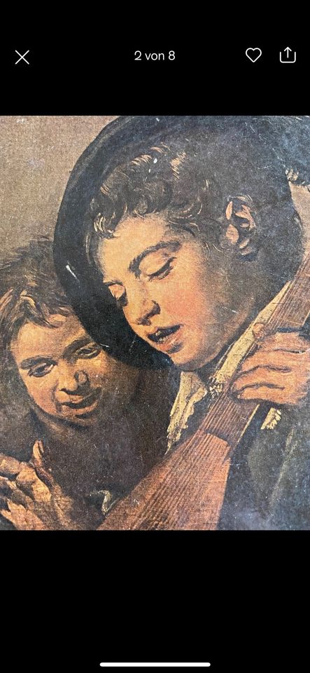 Bild „Singende Knaben“, Frans Hals, Gemälde, Antik, Ölbild in Friesenheim