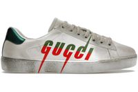 Gucci Ace Gucci Klinge Distressed White Sneaker 576137 A38V0 9090 Nordrhein-Westfalen - Kempen Vorschau