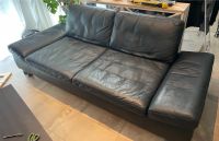 Echtleder Sofa/Couch 3 Sitzer in Schwarz Hessen - Einhausen Vorschau