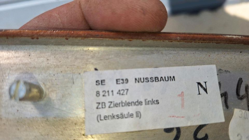 Leisten innen nussbaum bmw e39 Zierleiste in Lorch