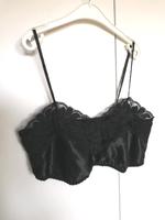 True Vintage Negligee Bandeau Negligeetop Satin Spitze 80s 90s Baden-Württemberg - Plochingen Vorschau