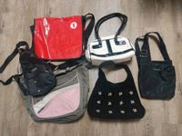 10 Handtasche Bodybag Laptoptasche schwarz rot weiß grau Edelweiß Niedersachsen - Badbergen Vorschau