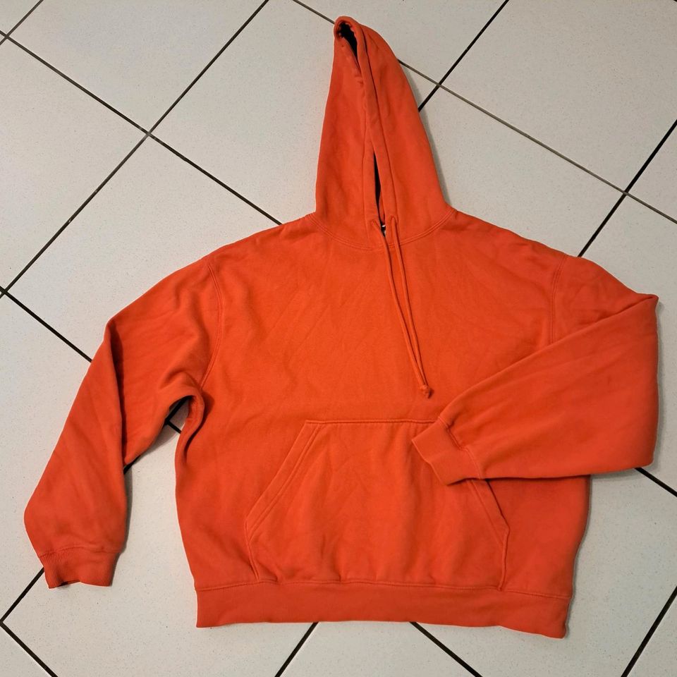 WEEKDAY Hoodie, Kapuzenpulli,  Orange, XS in Detmold