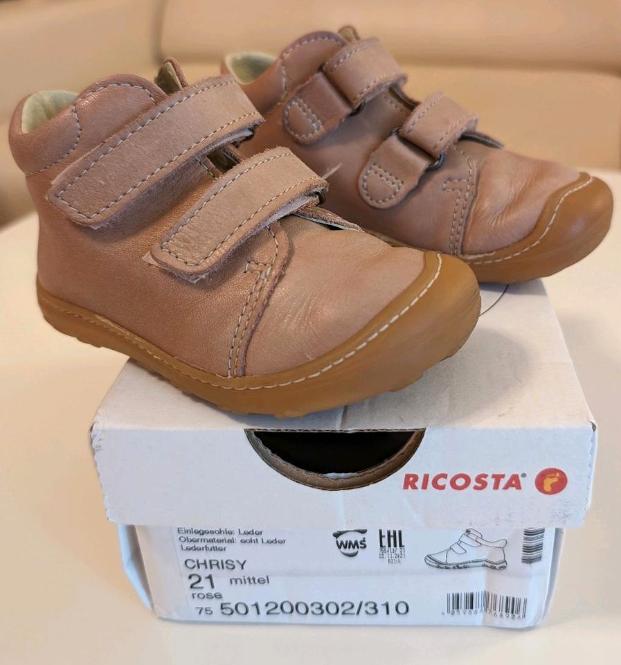 PEPINO Ricosta unisex Halbschuhe beige CHRISY Gr. 21 gebraucht in Baunatal