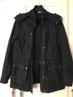 Trench Jacke Frühjahr Sommerjacke S 36/38 mit Kapuze dunkelblau Bayern - Fürth Vorschau
