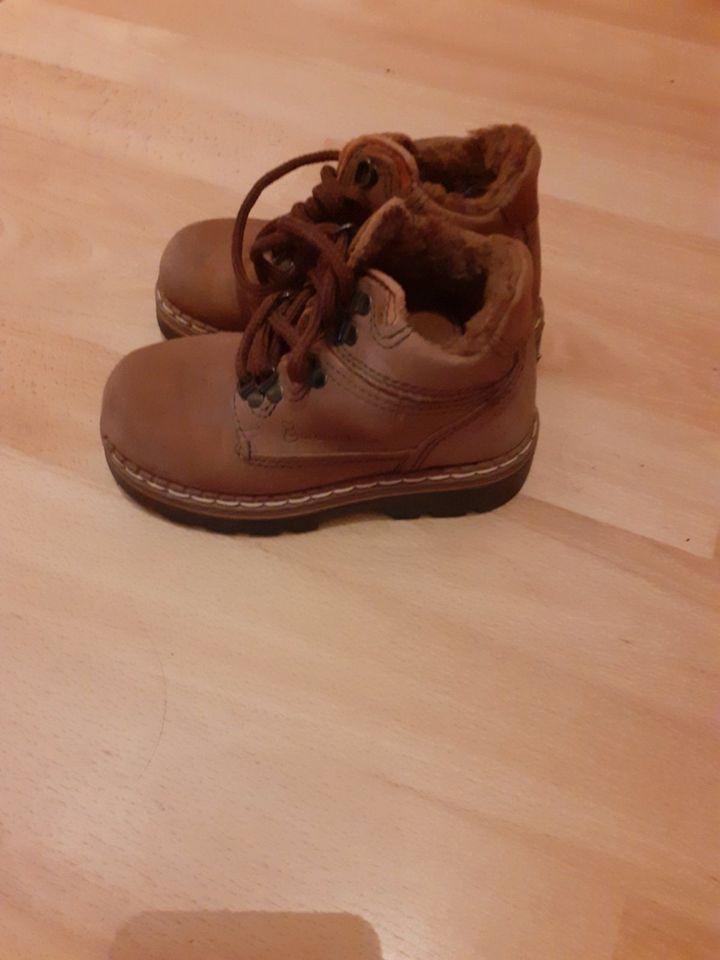 Kinderschuhe Stiefel Boots Mädchen & Jungs Gr. 25 Leder NEUWERTIG in Windeck