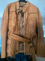 Zara Leder Jacke , braun gr. M Bayern - Dittelbrunn Vorschau