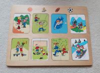 Kinder Holzpuzzle Holz Puzzle Sport 8 x 4er Puzzle Niedersachsen - Giesen Vorschau