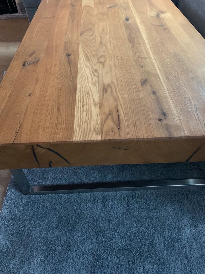 Sofatisch Coachtisch Echtholz Massivholz Tisch in Kronach