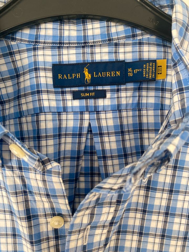 Ralph Lauren Hemd langarm Gr. XL in Edesheim (Pfalz)