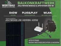 Abverkauf Balkonkraftwerk 860 Watt Modulleistung Niedersachsen - Friesoythe Vorschau