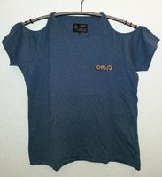 KHUJO Damen T-Shirt * schulterfrei * blau grau * Gr. L wNEU Sachsen - Göda Vorschau