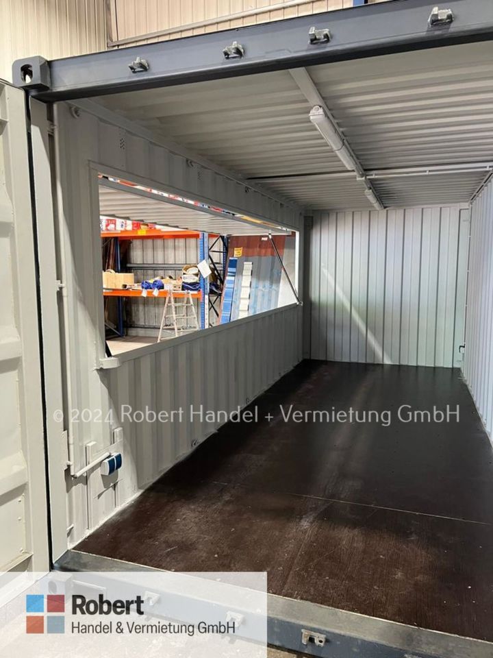 Umbau Containerabdach Side Door Abdach Unterstand Terasse Eventcontainer in Lingen (Ems)