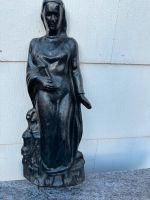 Statue/Wandrelief Heilige Barbara schwerer Metallguss 50 cm Bayern - Buchloe Vorschau