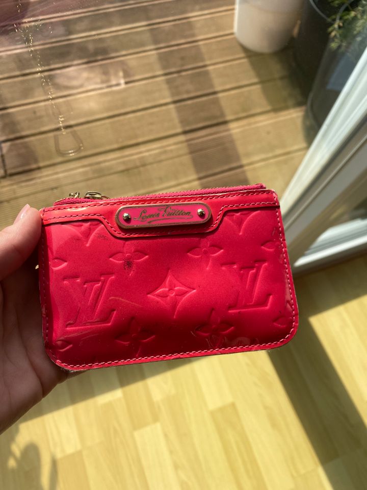 Orig. Louis Vuitton Monogram Vernis Schlüsseltasche, Rose Pop, LV in Gelsenkirchen