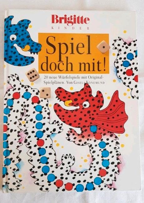 Kinderbuch mit Gesellschafts-Spielen / Würfelspiele / Urlaub in Oelde