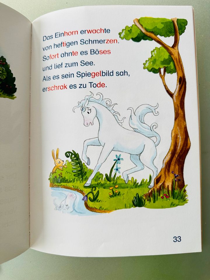 Top! Buch Silben met. Leserabe Erstleser Einhorn Pferd Prinzessin in Rösrath