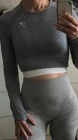 Gymshark lesen Longsleeve M grau Düsseldorf - Stadtmitte Vorschau