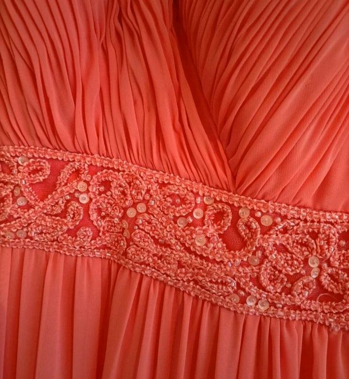 Pinkes rosa langes Kleid Abendkleid Ballkleid Unique in Vechta