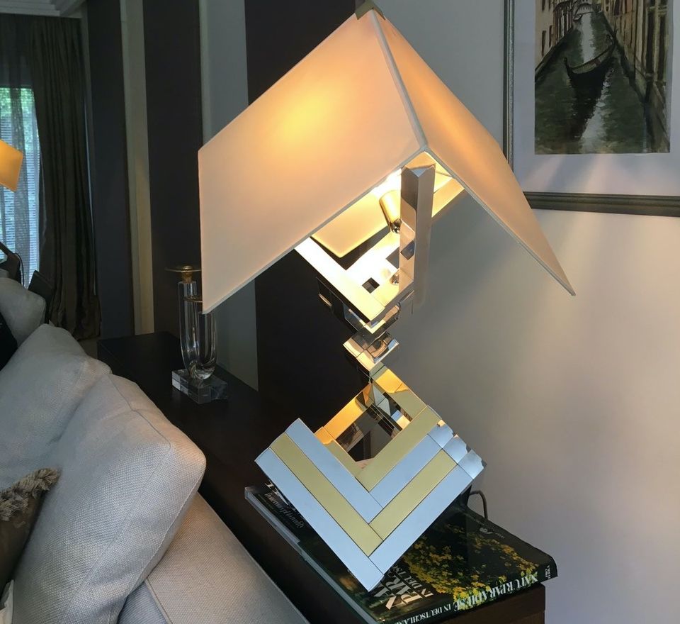 Vintage Designer Tischlampe by Gaetano Sciolari in Berlin