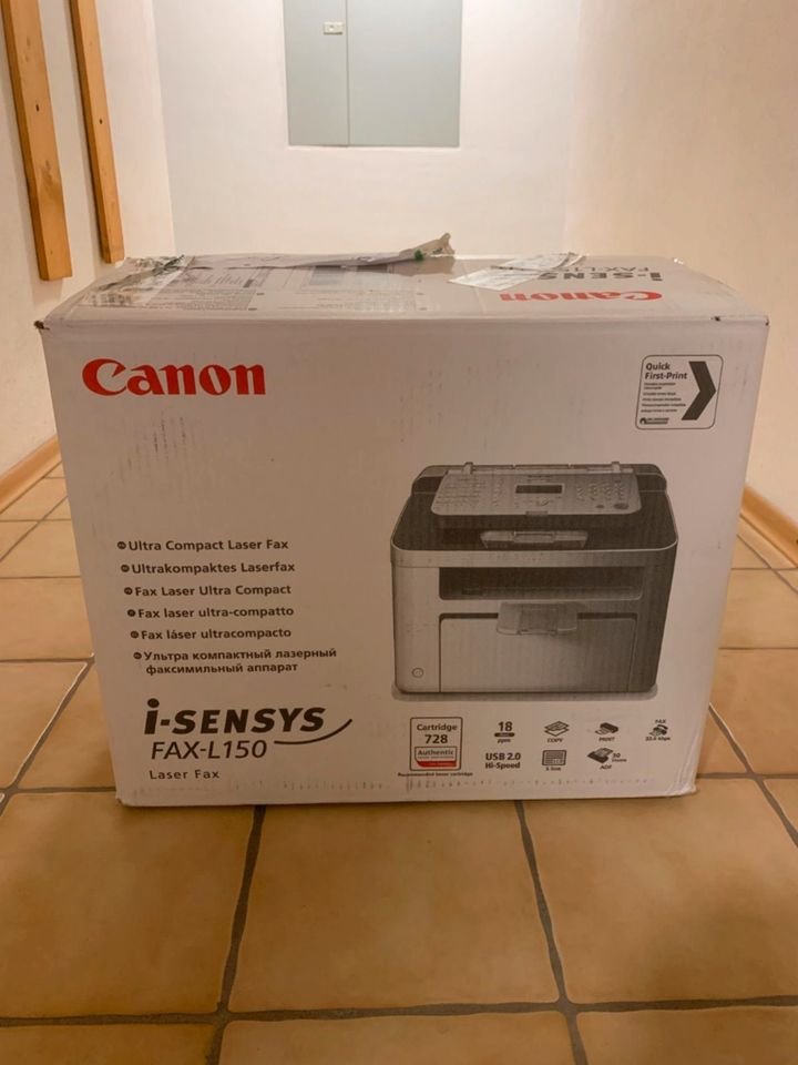 Canon i-sensys L 150 Laserfax Multifunktionsgerät in Bruckberg bei Landshut