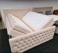 Boxspringbett , Chesterfield 180x200 mit Bettkasten. Rheinland-Pfalz - Dommershausen Vorschau